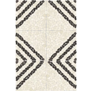 Icicle Striped Pebble - stone tile